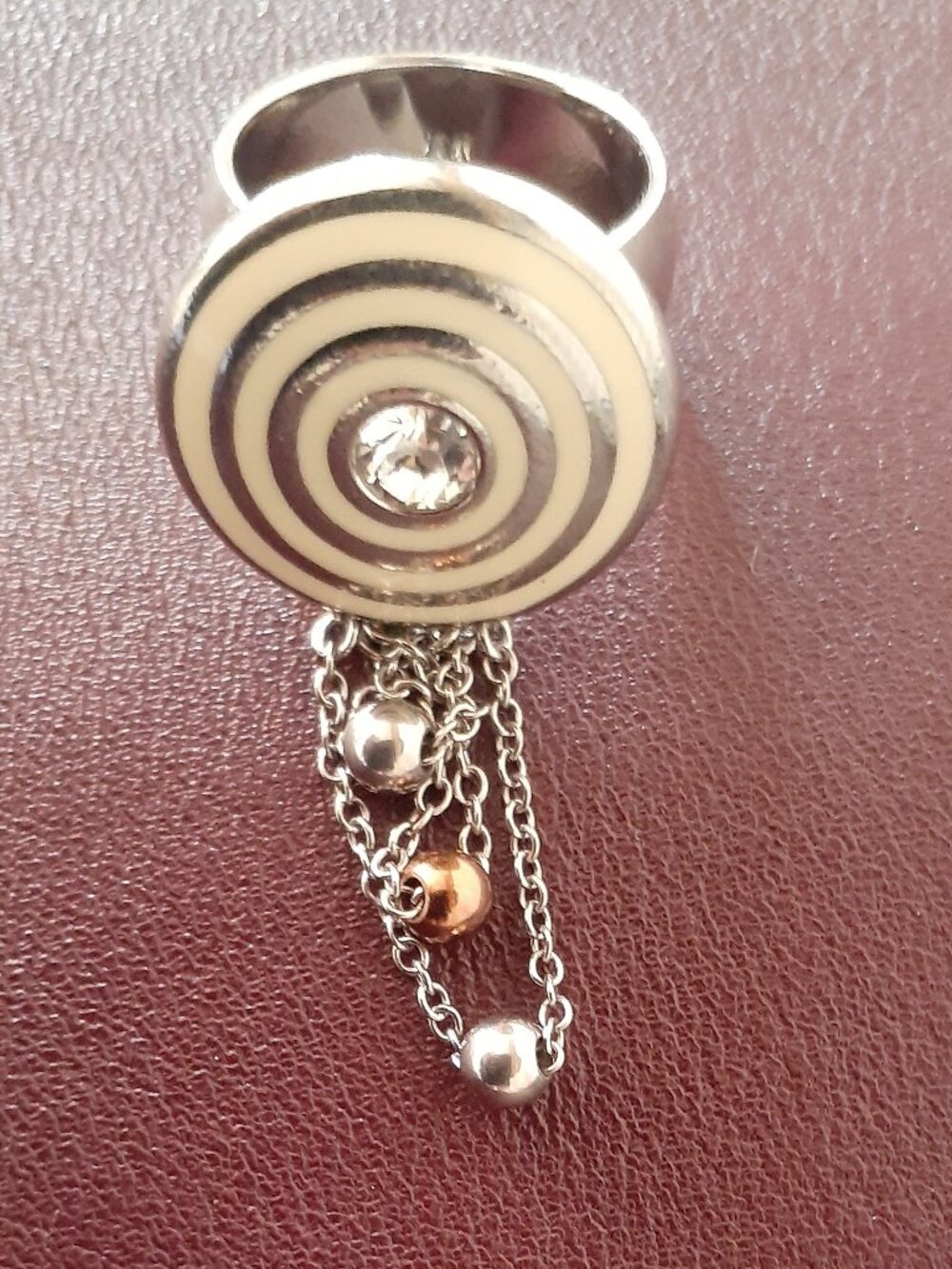 Bague Swatch acier Inoxydable taille 6